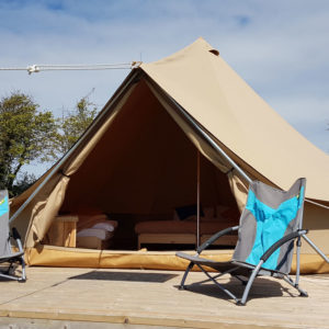 Purespace furnished bell tents
