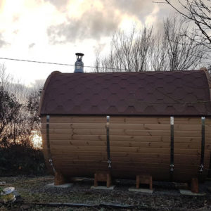 Purecamping barrel sauna