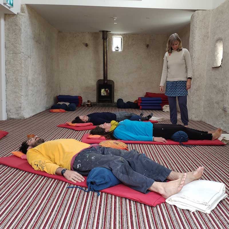 Purecamping yoga room for hire