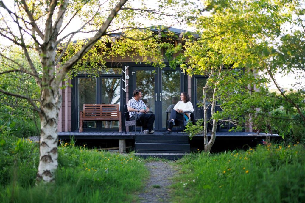 Romantic couples getaway amongst the trees at Pure Space Loop Head Peninsula, Clare